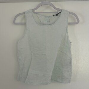 Teal Sleeveless Blouse -- S